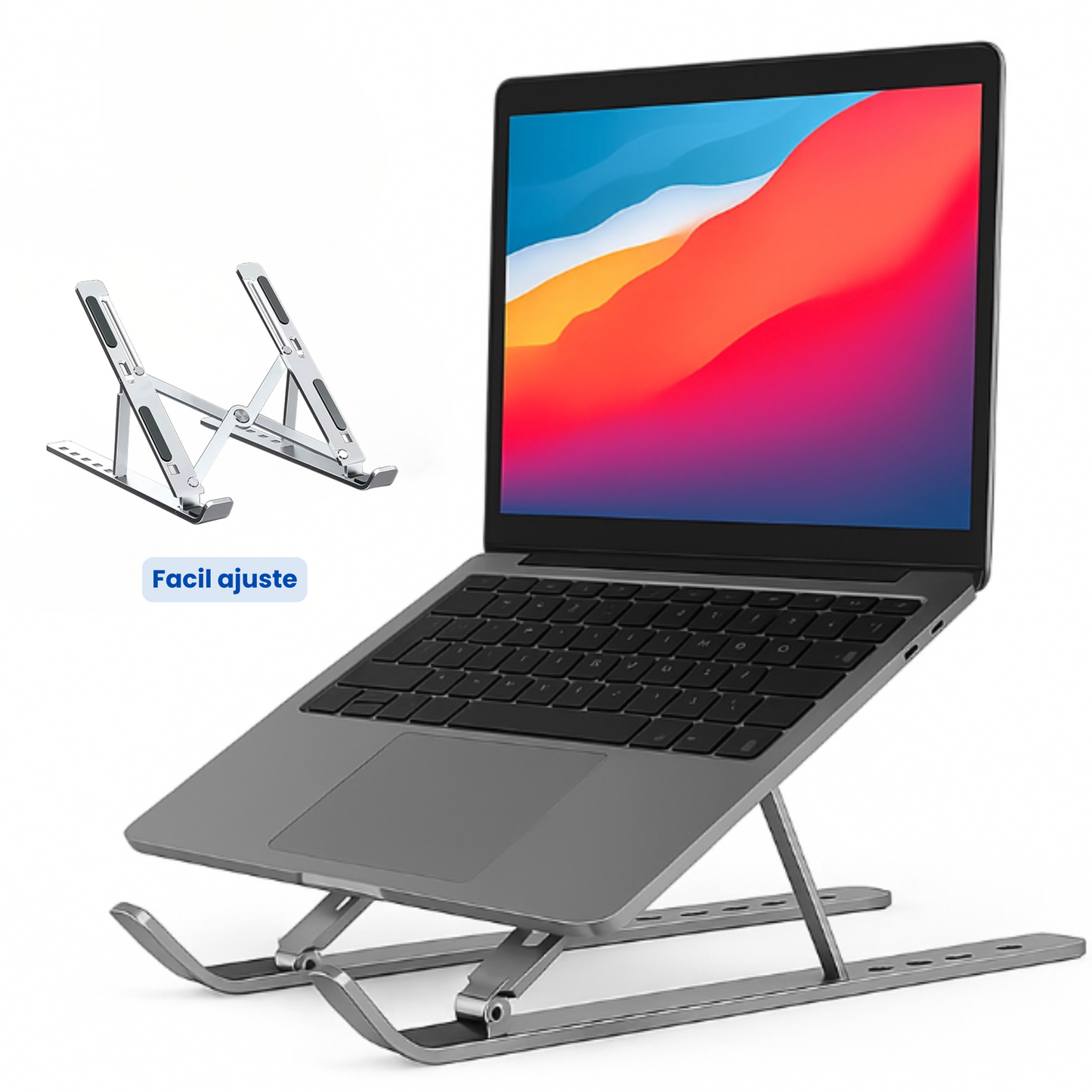 Soporte de aleación de aluminio para Laptop