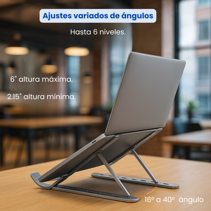 Soporte de aleación de aluminio para Laptop